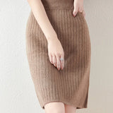 Camilla Merino Wool Midi Skirt