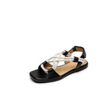 Santorini Handmade Leather Flat Sandals