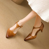 Verena Genuine Italian Leather Heels