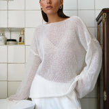 Liora Relaxed Crewneck Sweater