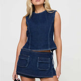 Dakota Pocket Mini Skirt