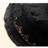 Lenora Embroidered Linen Shorts