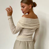 Orvieto Off-Shoulder Knit Top