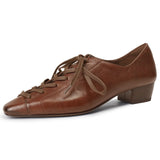 Alina Vintage Lace Oxfords