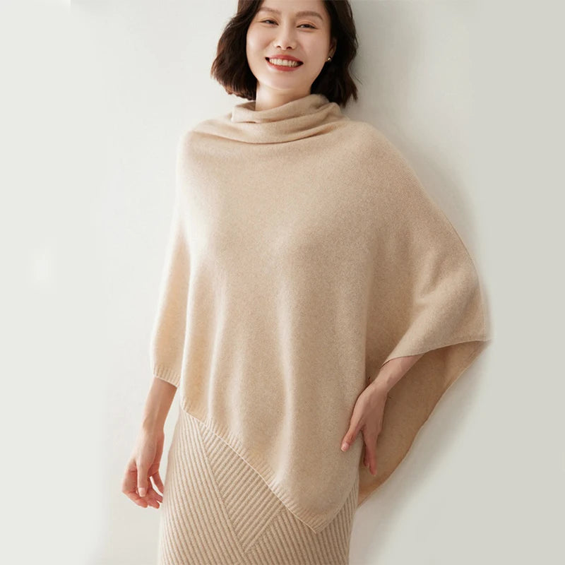 Milan Wool Poncho