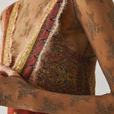 Sienna Lace-Trim Floral Mini Dress