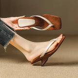 Positano Sculpted Suede Heel