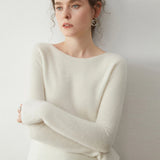 Bérénice Cashmere Boat-Neck Pullover