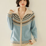 Strathan Cashmere Zip-Up