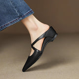 Palma Genuine Leather Mules