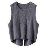 Mary Classic Wool Knit Vest