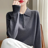 West Village Wool Polo Sweater