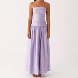 Joséphine Strapless Floor-Length Dress