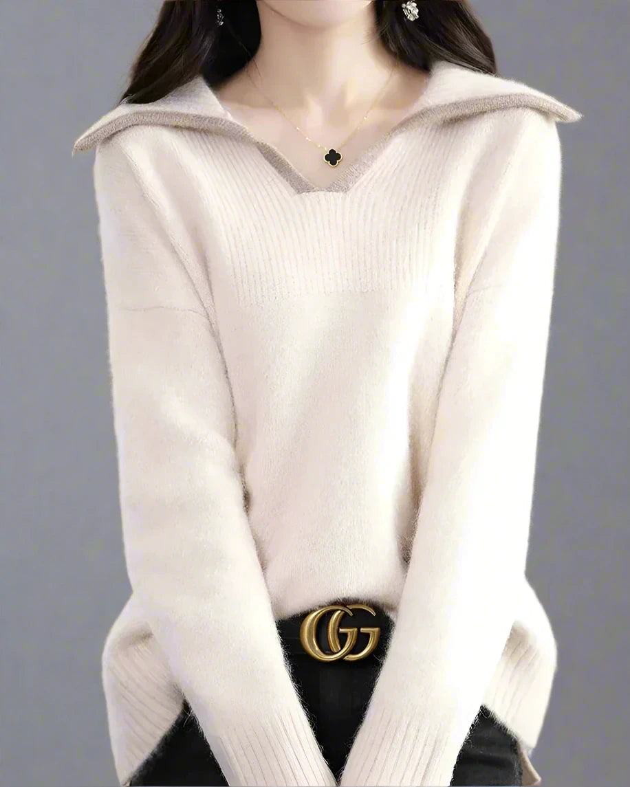 Dresden Mink Wool Sweater