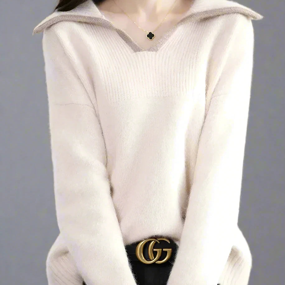 Dresden Mink Wool Sweater