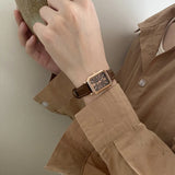 Delmere Leather Strap Watch