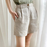 The Tailored Linen Short