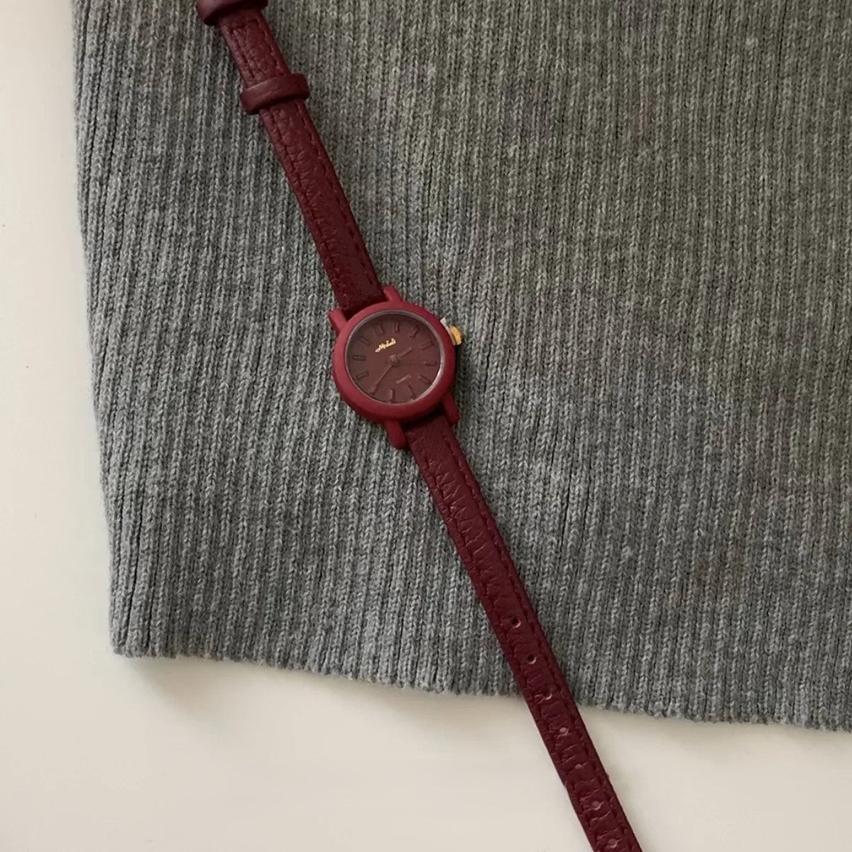 Lacceti Maroon Collection Watches