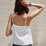 Women’s Linen V-Neck Camisole Top
