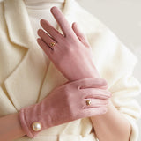 Noir Pearl Touch Gloves