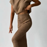 Maratea Coastal Rib Sleeveless Set