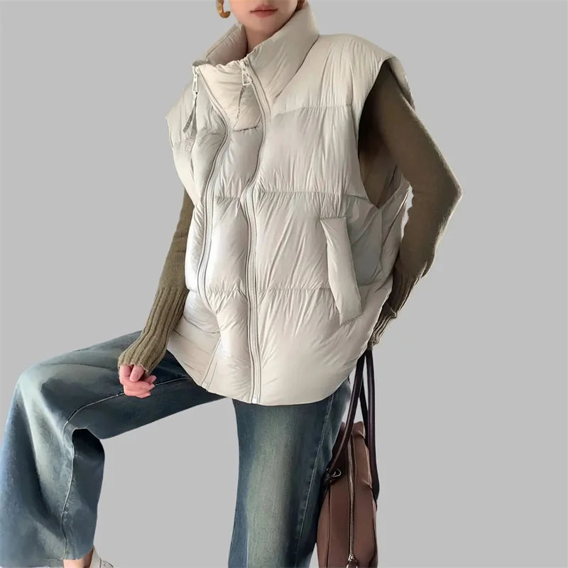 Leah Down Padded Vest