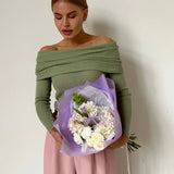 Orvieto Off-Shoulder Knit Top