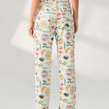 Capri Market Straight-Leg Jean