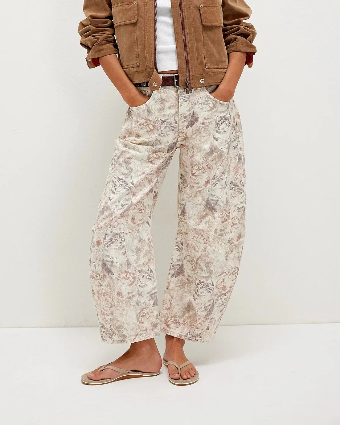 Florence Cotton Tapestry Jean