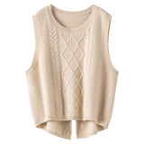Mary Classic Wool Knit Vest