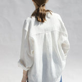 Oversized Linen Blouse