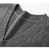 Elise Ribbed Cashmere Vest