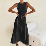 Mireya Women’s Sleeveless Knit Maxi