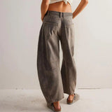 Everly Barrel-Leg Denims