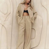 Aria 100% Cotton-Linen Set