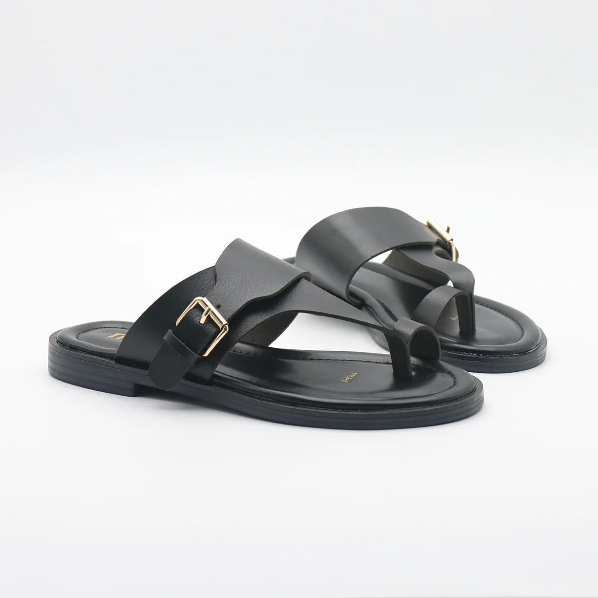 Valencia Leather Buckle Sandal