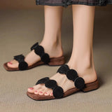 Aurelia Croc-Embossed Leather Mules