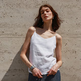 Women’s Linen V-Neck Camisole Top