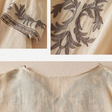 The Garden Embroidery Midi Dress