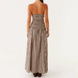 Joséphine Strapless Floor-Length Dress