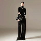 Firenze Wide Leg Draped Pants
