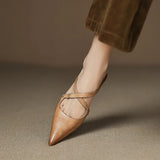 Palma Genuine Leather Mules