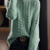 New London Pearl Button Cardigan