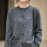 Chunky-Knit Alpaca-Blend cardigan