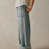 Candace High-Waist Wide-Leg Denims