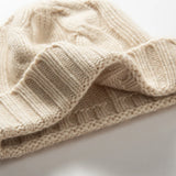 Wren Cable Cashmere Beanie