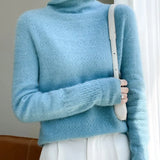 Élodie Stacked-Collar Sweater