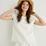 Linnea Linen Oversized Tee