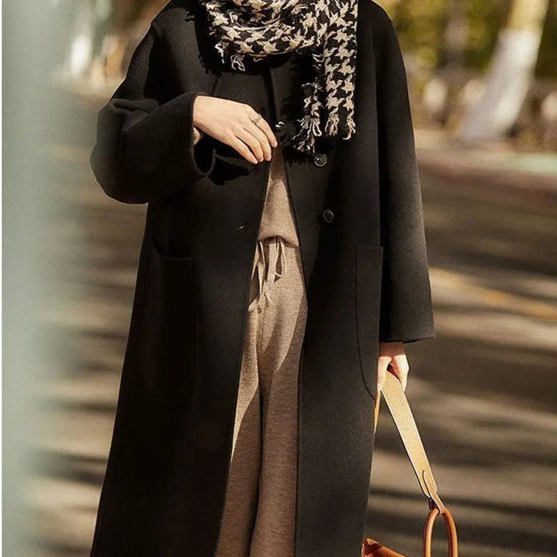 Hudson Park Wool Overcoat