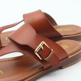 Valencia Leather Buckle Sandal